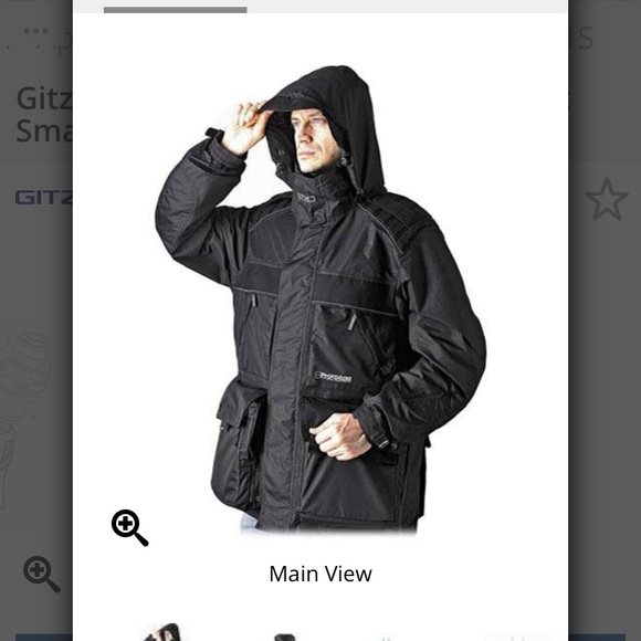 Gitzo Photography Four Season Jacket Black 2008 - Picture 2 of 16